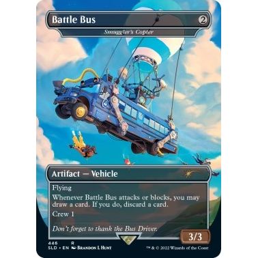 Image for Battle Bus - Smuggler's Copter (446) (SLD) - Magic: The Gathering