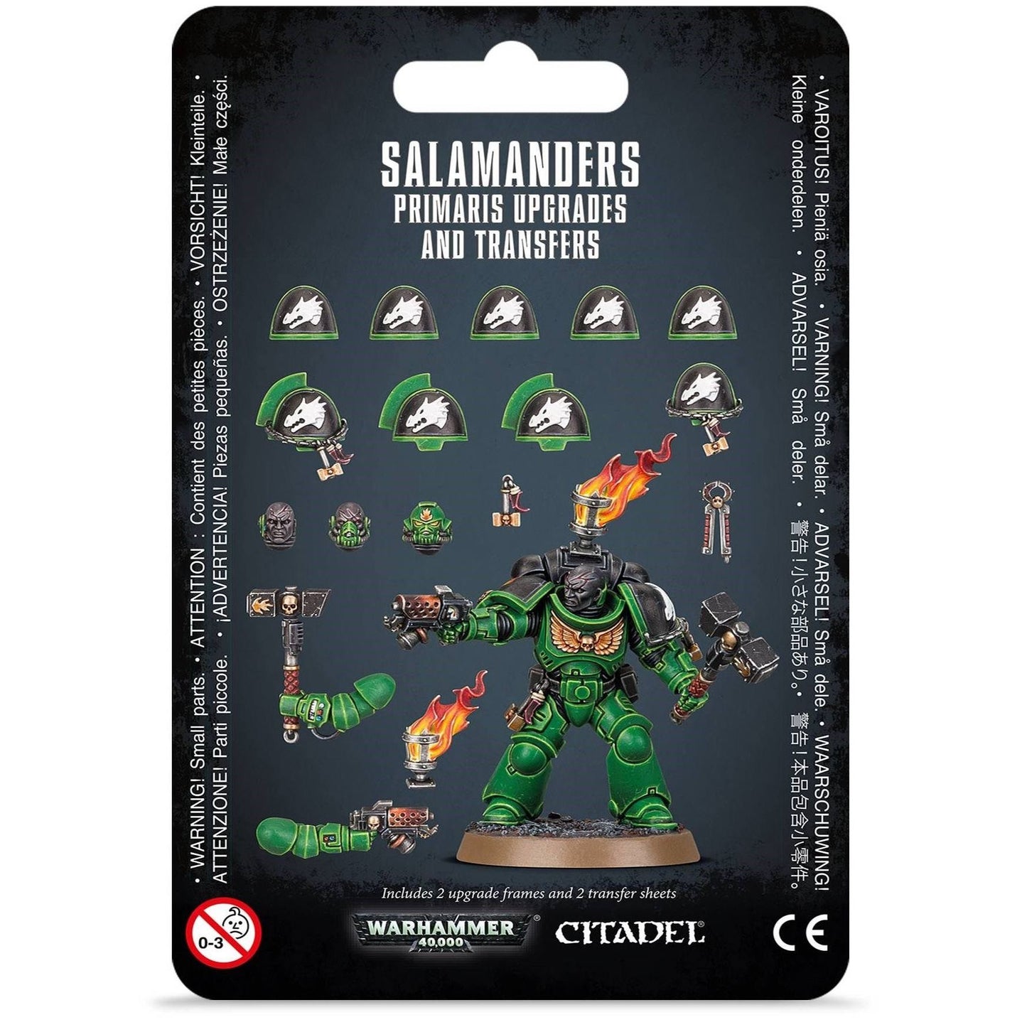 Image for Warhammer: 40K - Salamanders: Primaris Upgrades & TransfersSalamanders: Adrax Agatone - Warhammer Box Sets