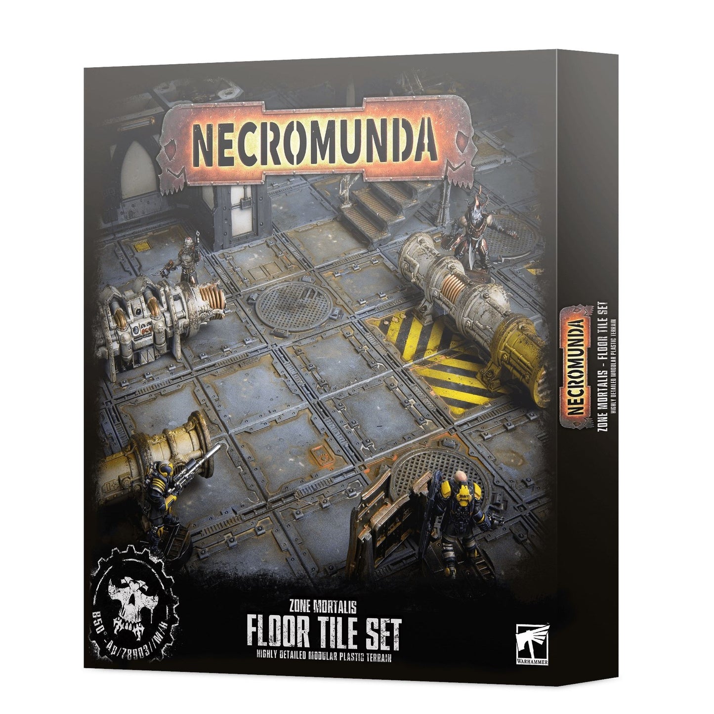 Image for Necromunda: Zone Mortalis Floor Tile Set - Warhammer Game Accessories