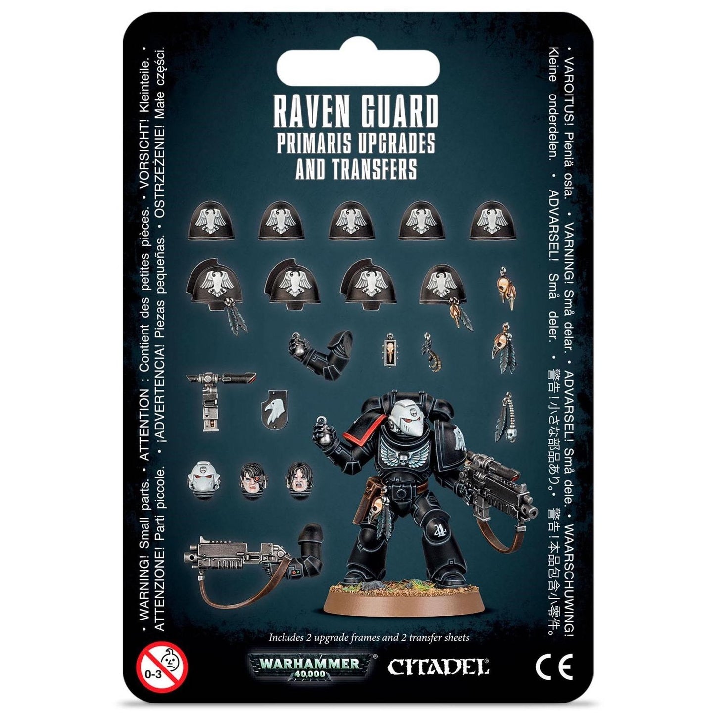 Image for Warhammer: 40K - Raven Guard Primaris Upgrades & Transfers - Warhammer Box Sets