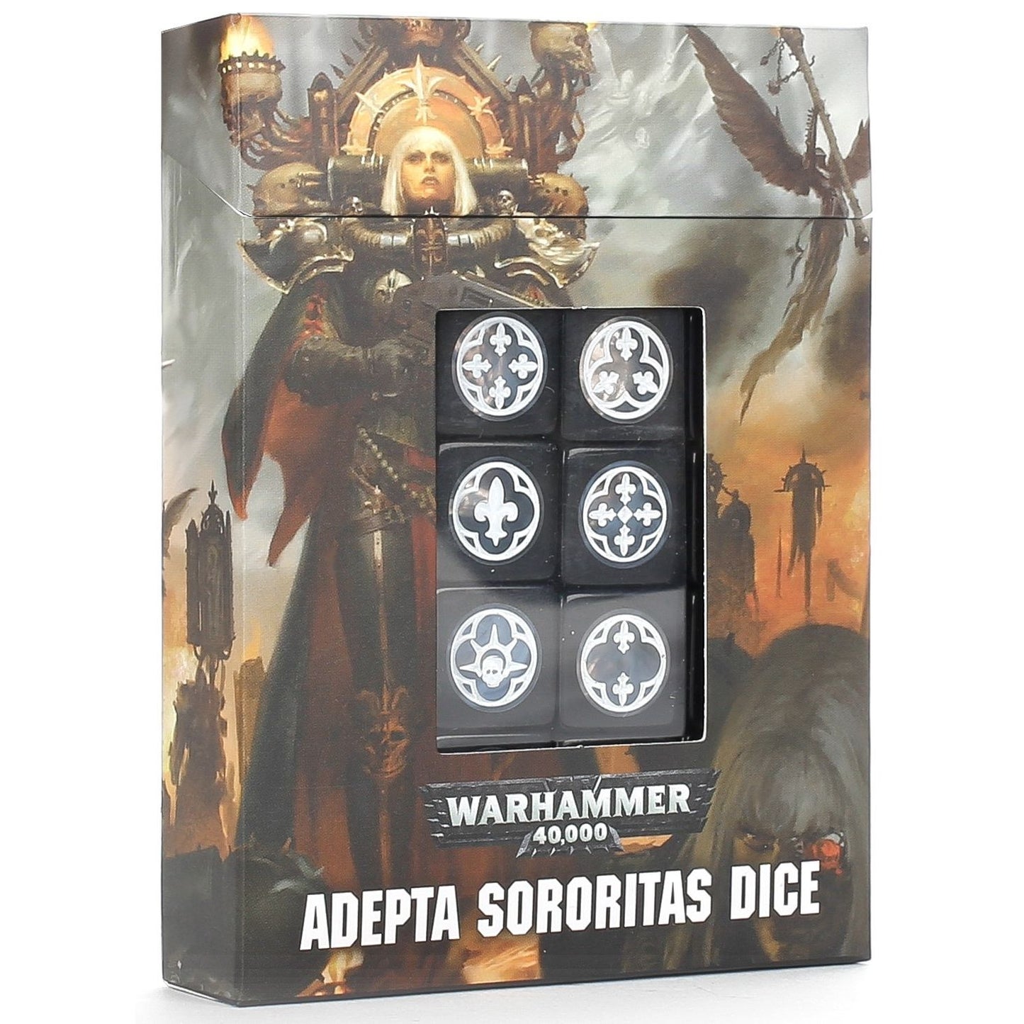 Image for Warhammer: 40K - Adepta Sororitas Dice (20 - Pack) - Warhammer Game Accessories