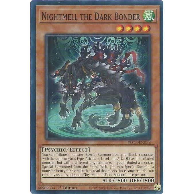 Image for Nightmell the Dark Bonder (POTE-EN038) (POTE) - YuGiOh