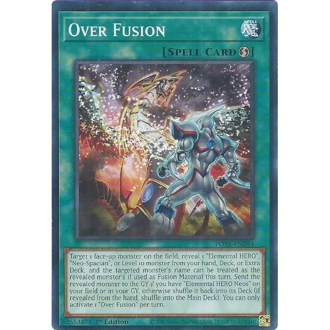 Image for Over Fusion (POTE-EN054) (POTE) - YuGiOh