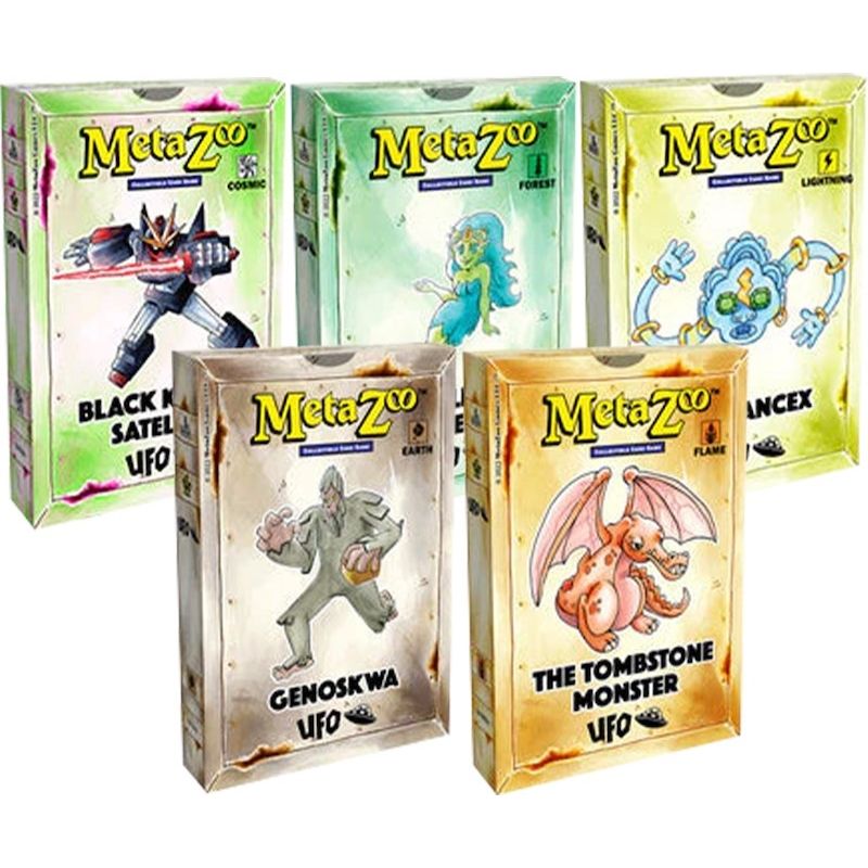 Image for UFO: First Edition Tribal Theme Deck (Set of 5) - MetaZoo