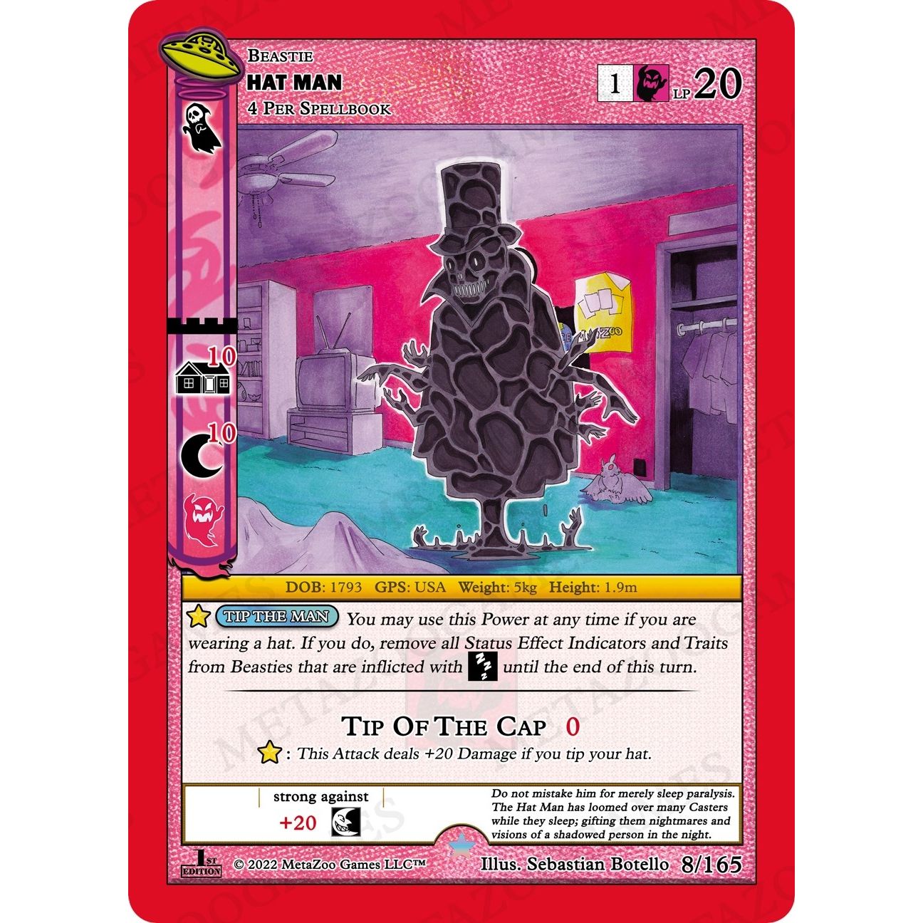 Image for Hat Man (008/165) (UFOFE) - MetaZoo