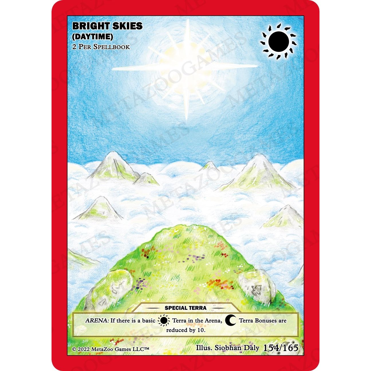 Image for Bright Skies (Dusk) (154/165) (UFOFE) - MetaZoo
