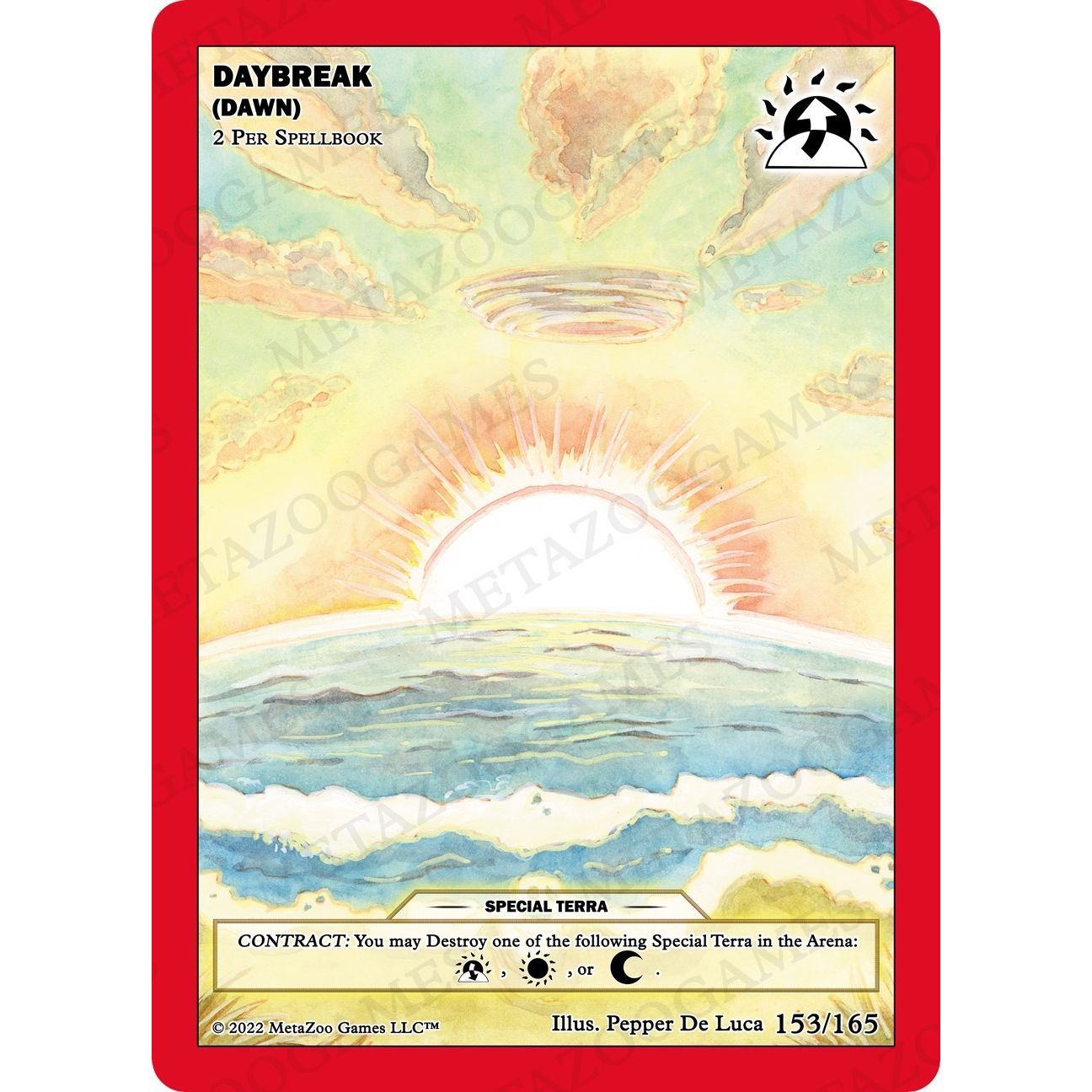 Image for Daybreak (Dawn) (153/165) (UFOFE) - MetaZoo