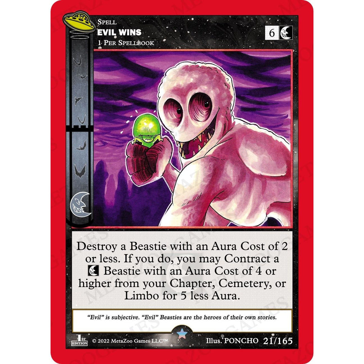 Image for Evil Wins (021/165) (UFOFE) - MetaZoo