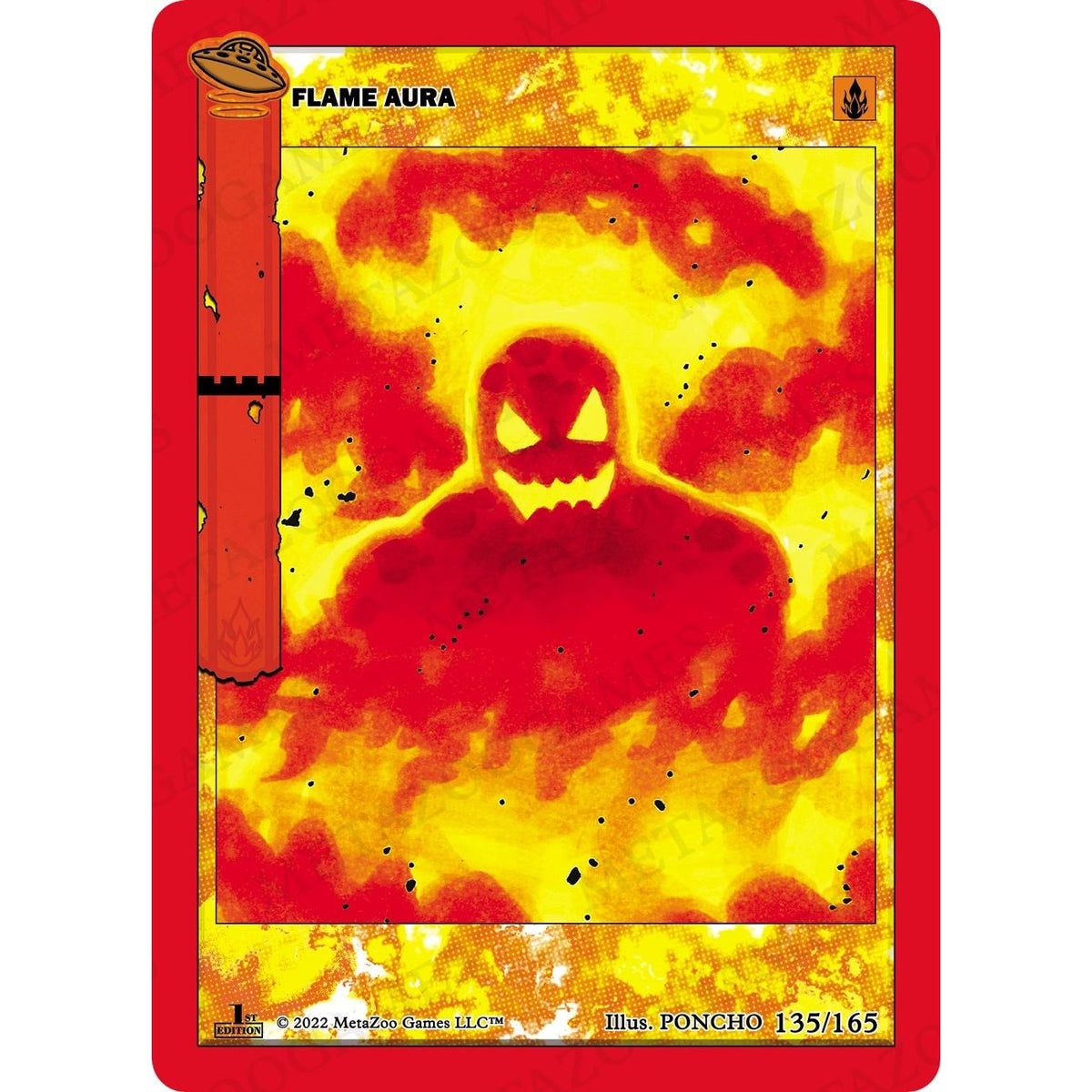 Image for Flame Aura (135/165) (UFOFE) - MetaZoo