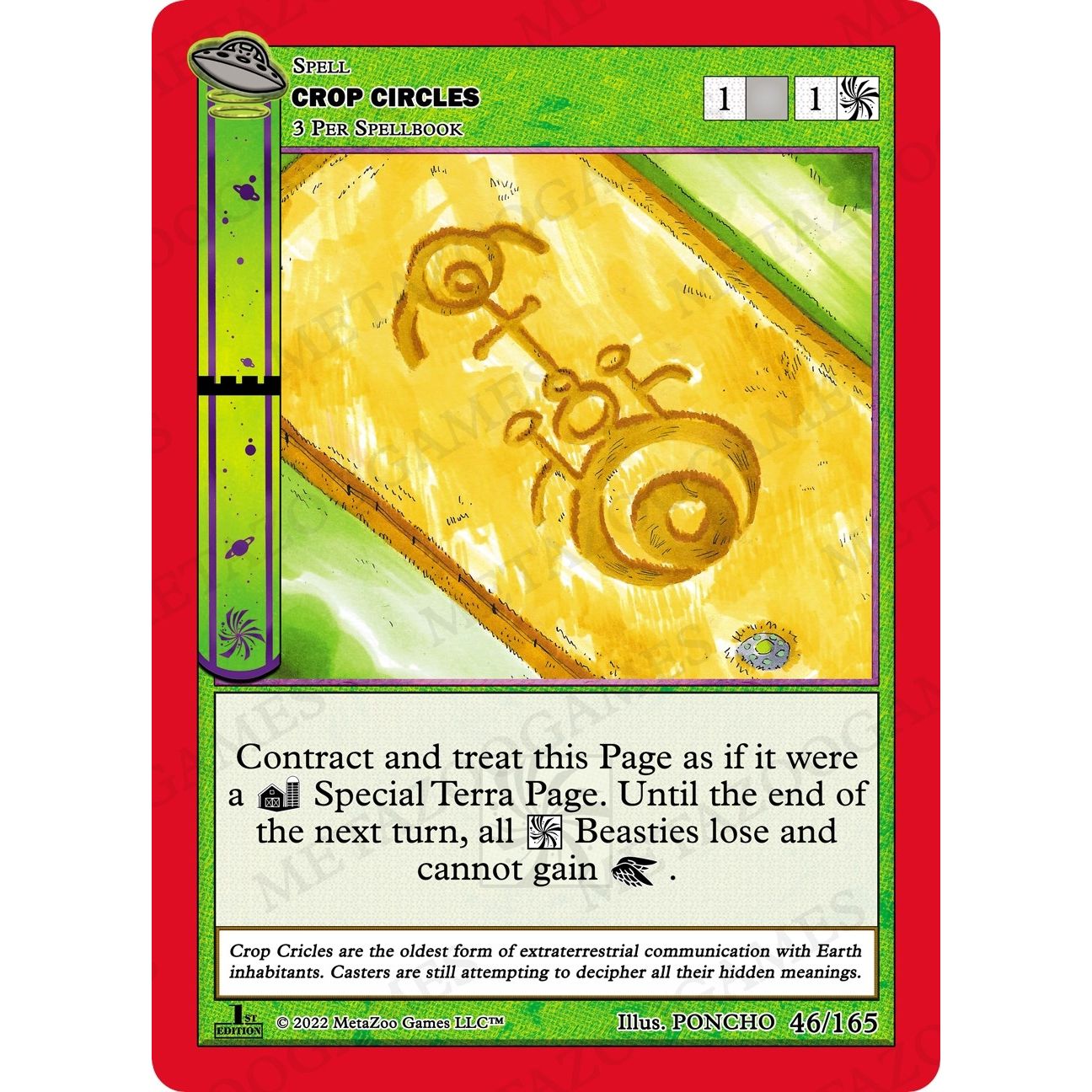 Image for Crop Circles (046/165) (UFOFE) - MetaZoo