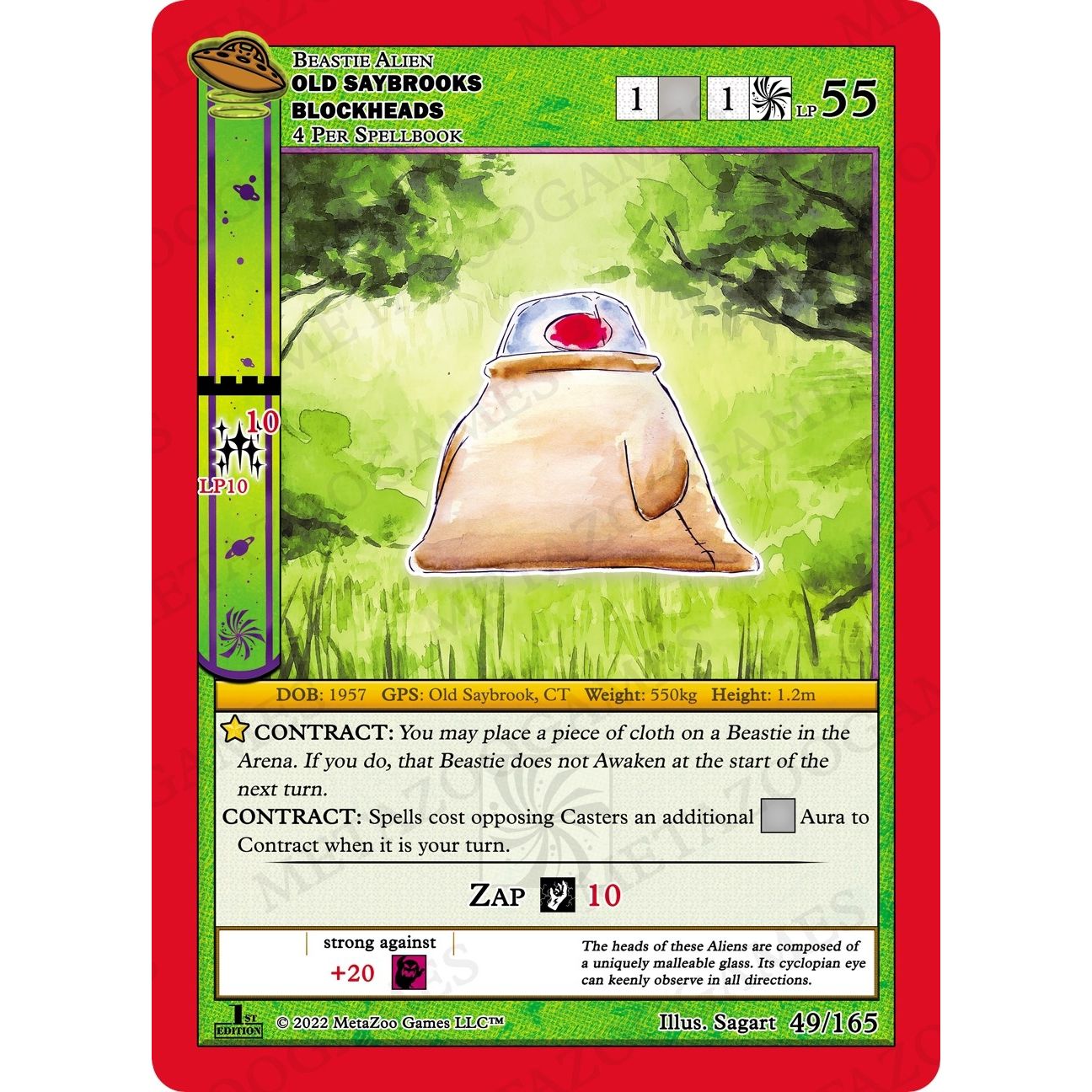 Image for Old Saybrooks Blockheads (049/165) (UFOFE) - MetaZoo