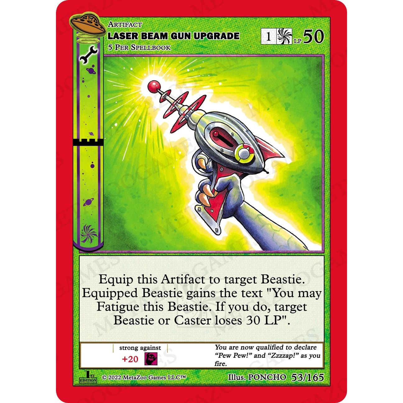 Image for Laser Beam Gun Upgrade (053/165) (UFOFE) - MetaZoo