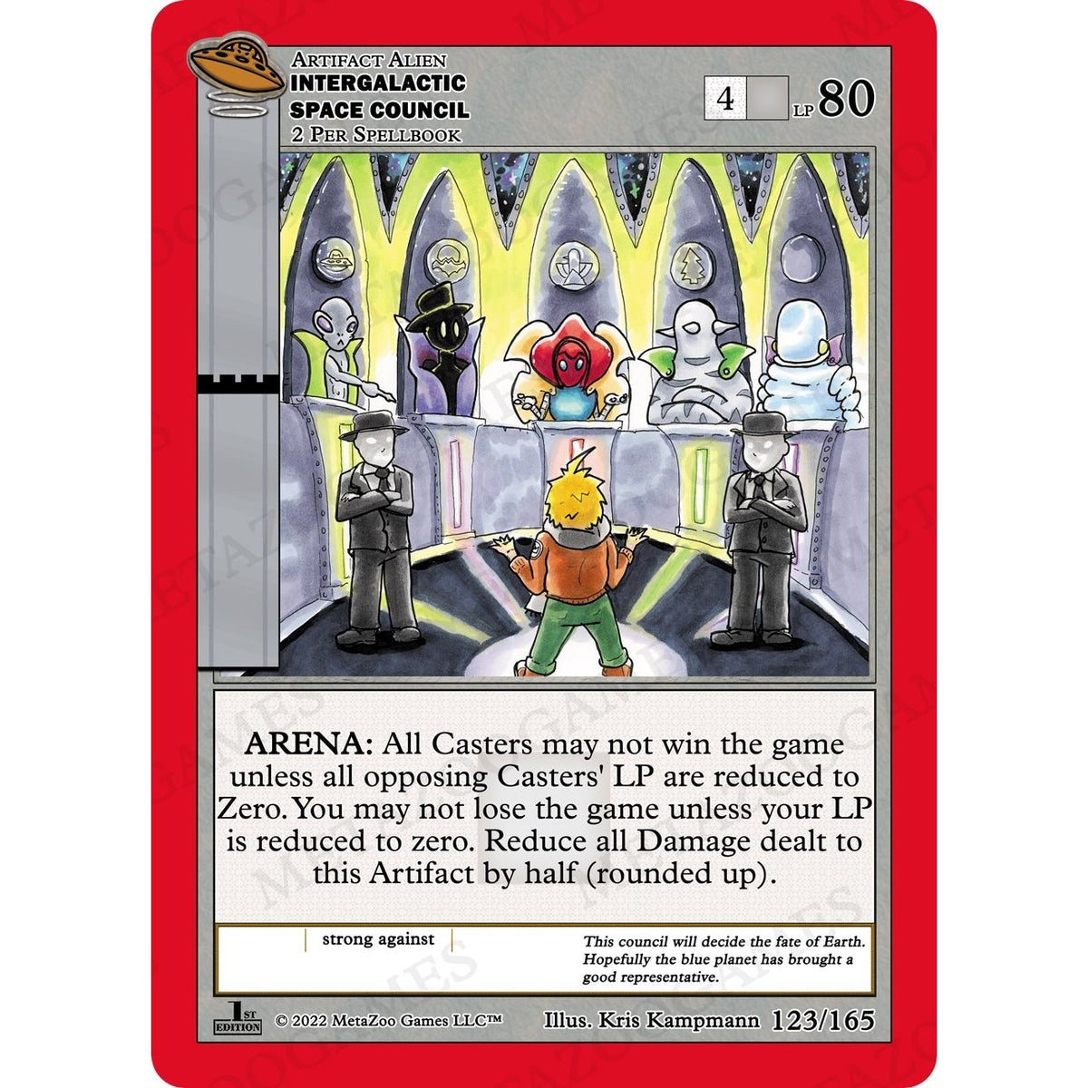 Image for Intergalactic Space Council (123/165) (UFOFE) - MetaZoo