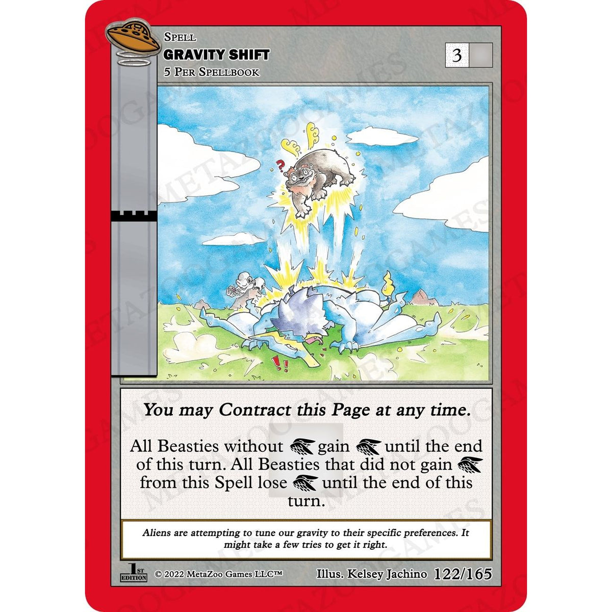 Image for Gravity Shift (122/165) (UFOFE) - MetaZoo