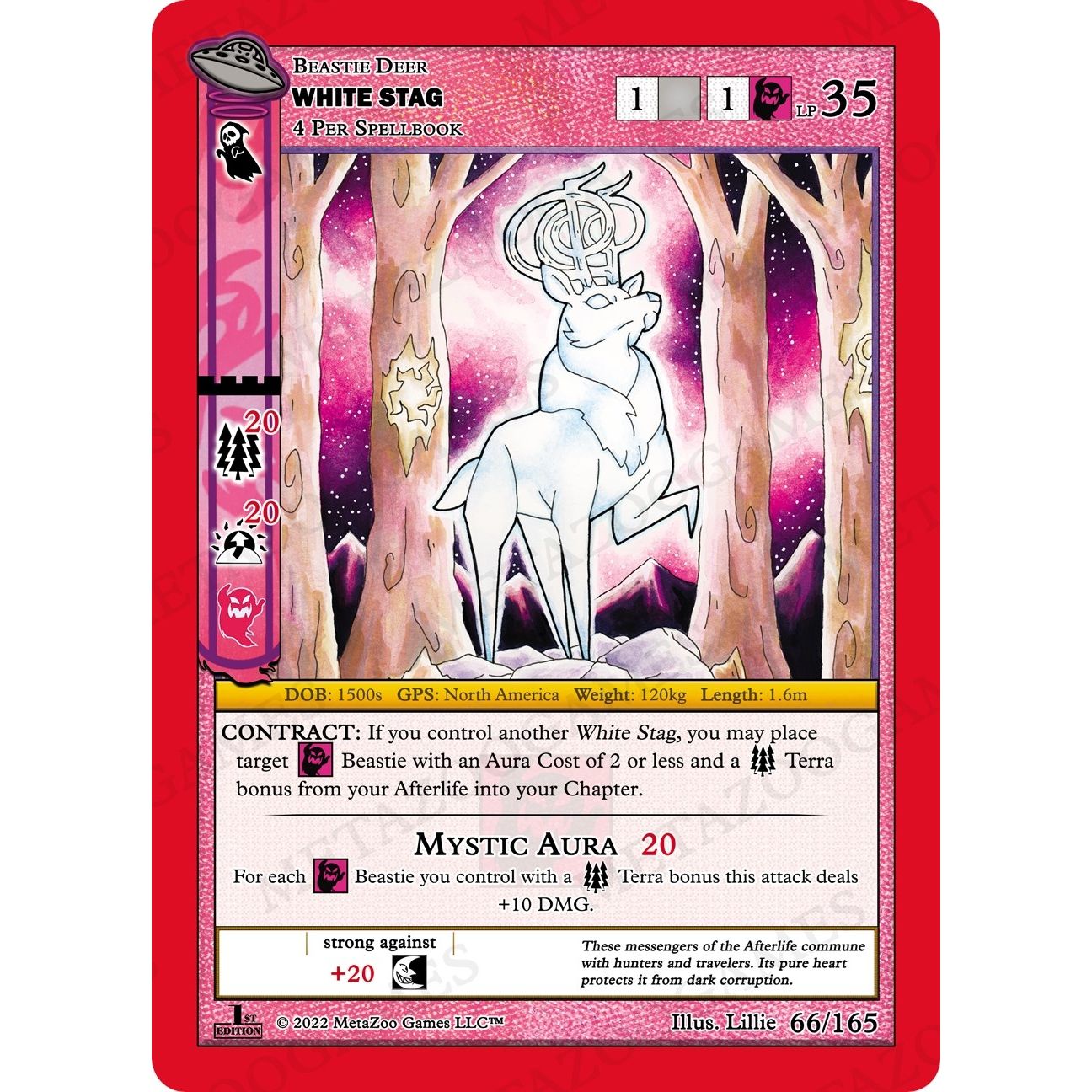 Image for White Stag (066/165) (UFOFE) - MetaZoo