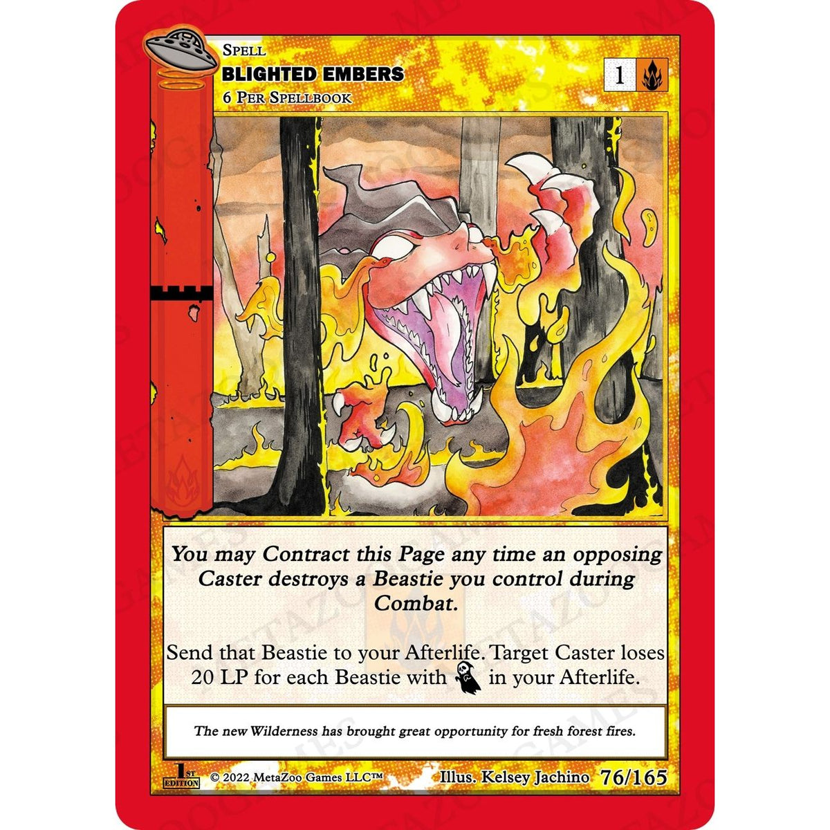 Image for Blighted Embers (076/165) (UFOFE) - MetaZoo