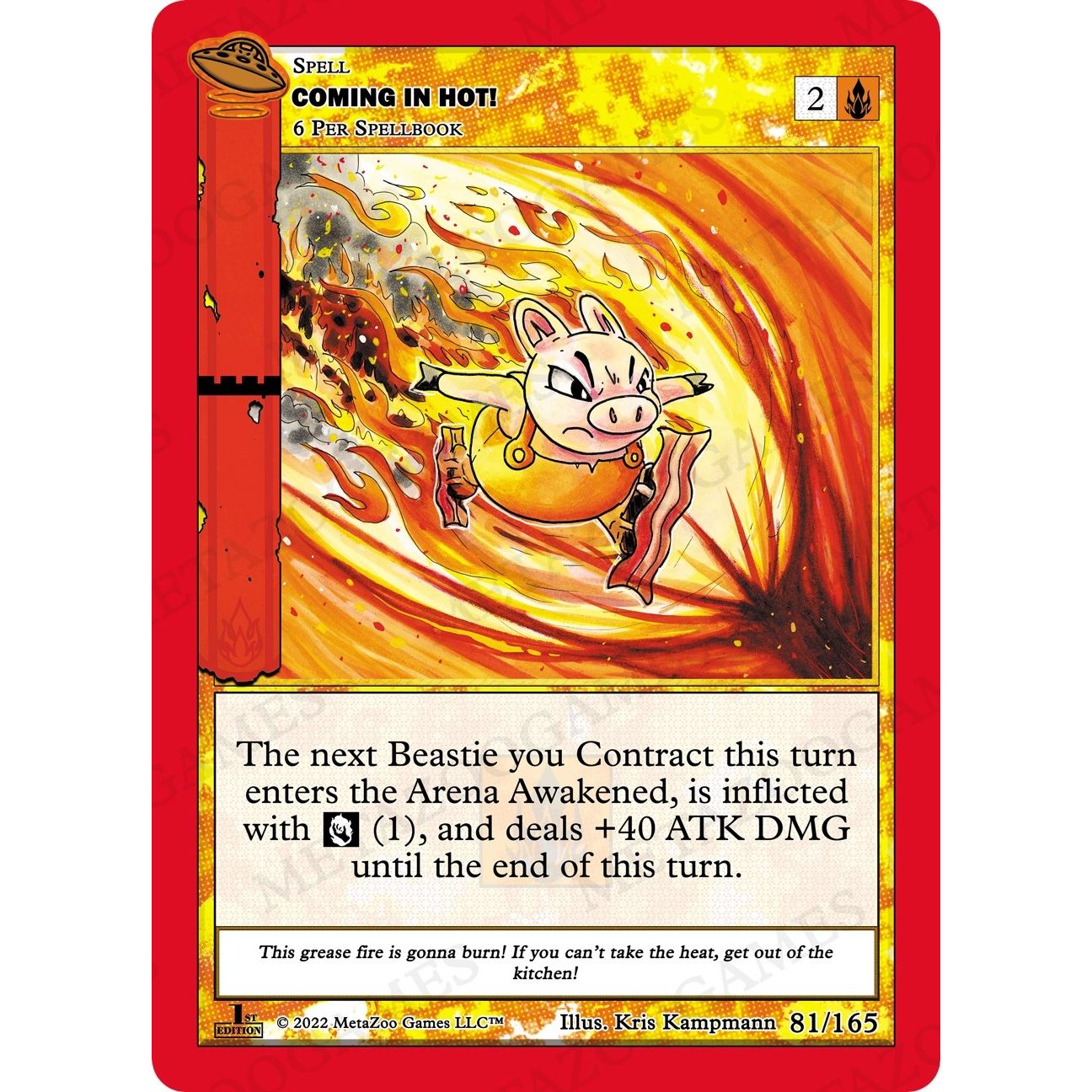 Image for Coming In Hot! (081/165) (UFOFE) - MetaZoo