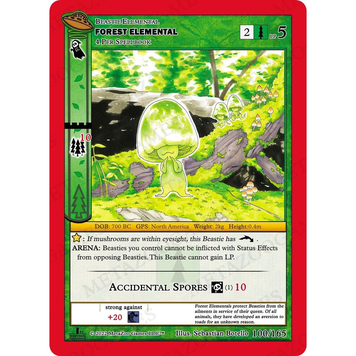Image for Forest Elemental (100/165) (UFOFE) - MetaZoo