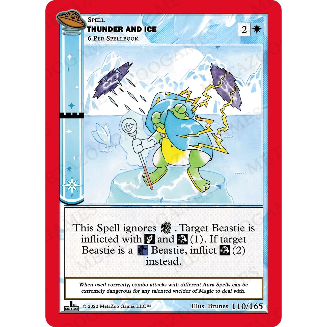 Image for Thunder and Ice (110/165) (UFOFE) - MetaZoo