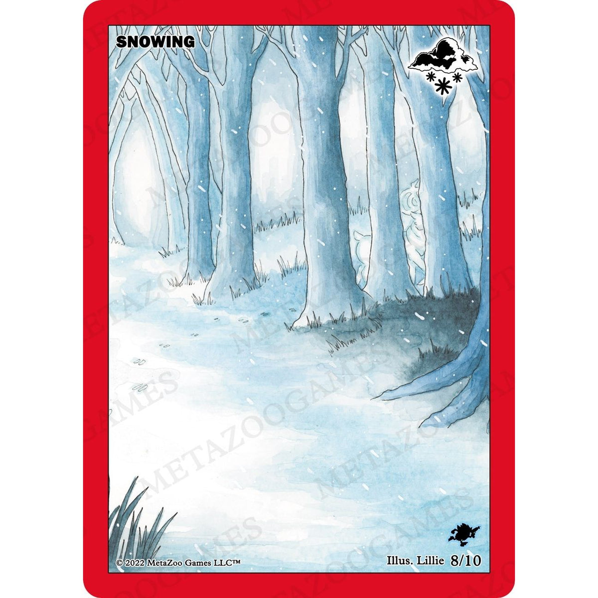 Image for Snowing (8/10) (UFOFE-RE) - MetaZoo