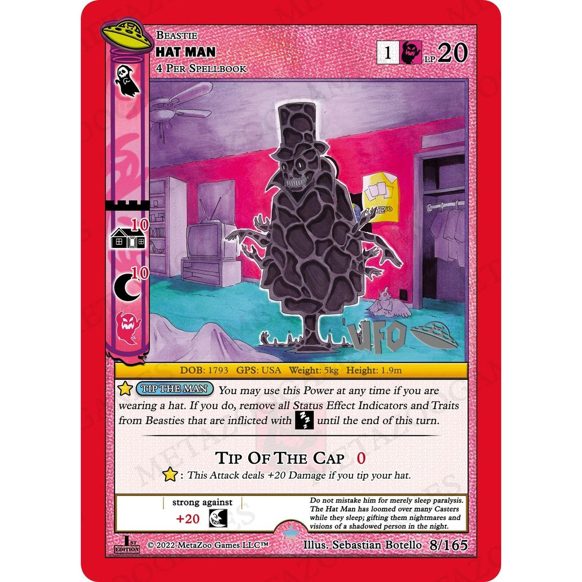 Image for Hat Man (008/165) (UFOFE-SP) - MetaZoo