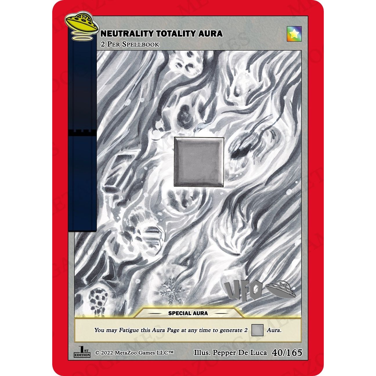 Image for Neutrality Totality Aura (040/165) (UFOFE-SP) - MetaZoo