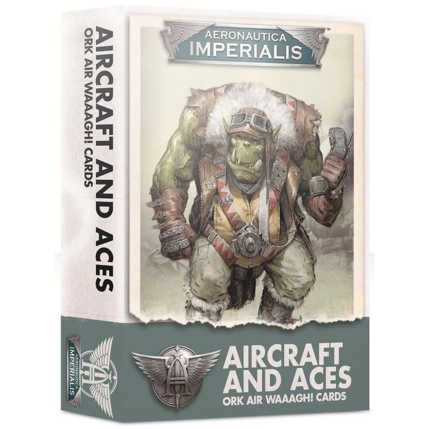 Image for Aeronautica Imperialis - Aircraft & Aces Ork Air Waaagh! Cards - Warhammer Game Accessories