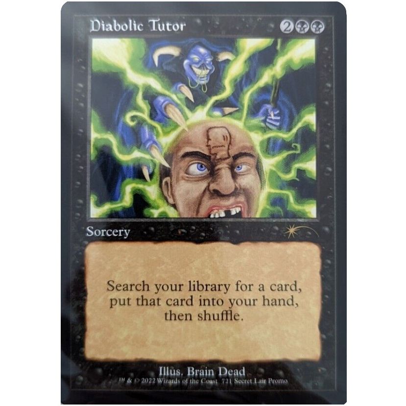 Image for Diabolic Tutor (721) (721) (SLD) - Magic: The Gathering