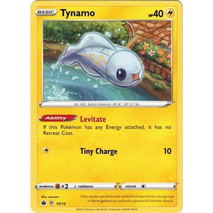 Image for Tynamo (010/015) (MCD22) - Pokemon