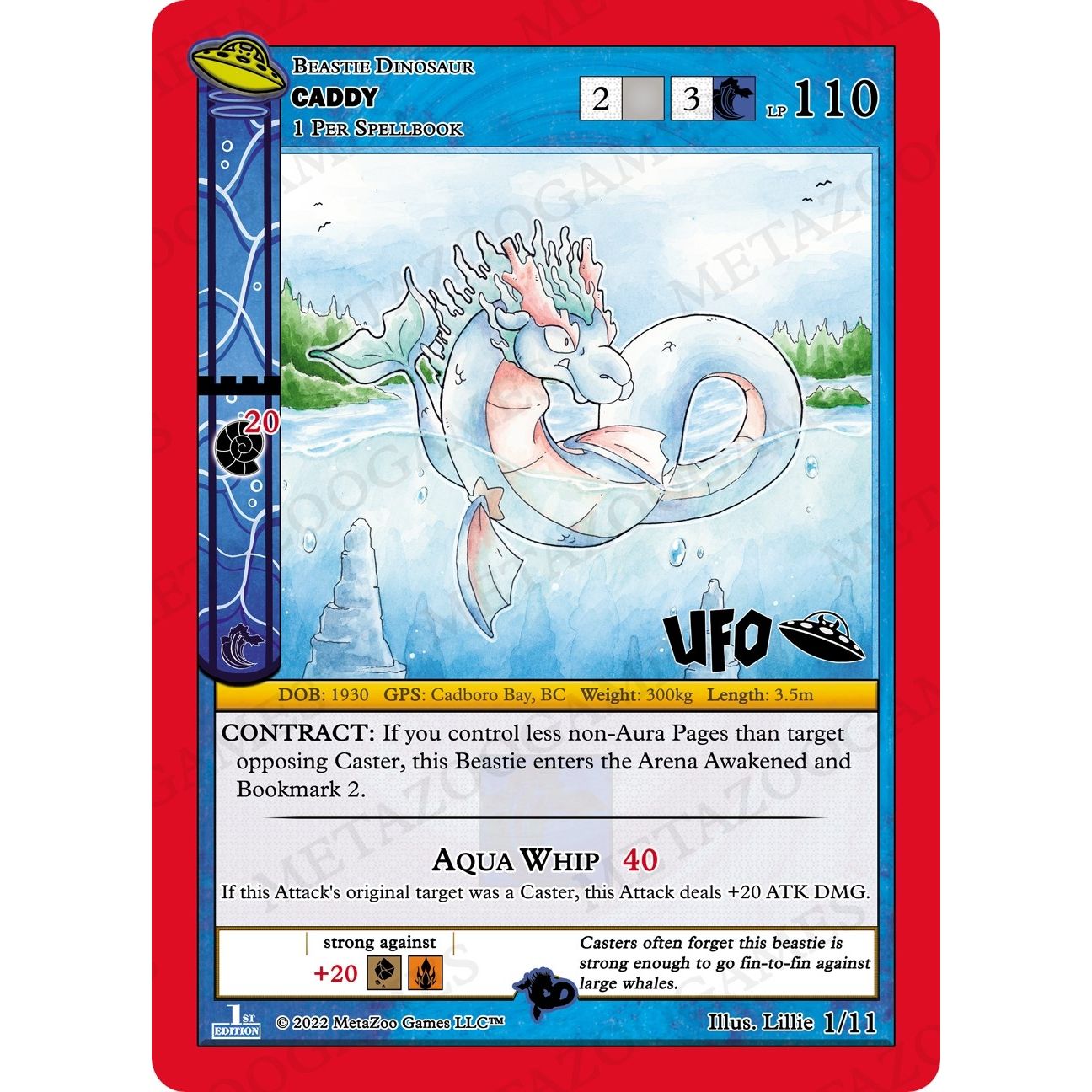 Image for Caddy (1/11) (UFOFE-RE) - MetaZoo