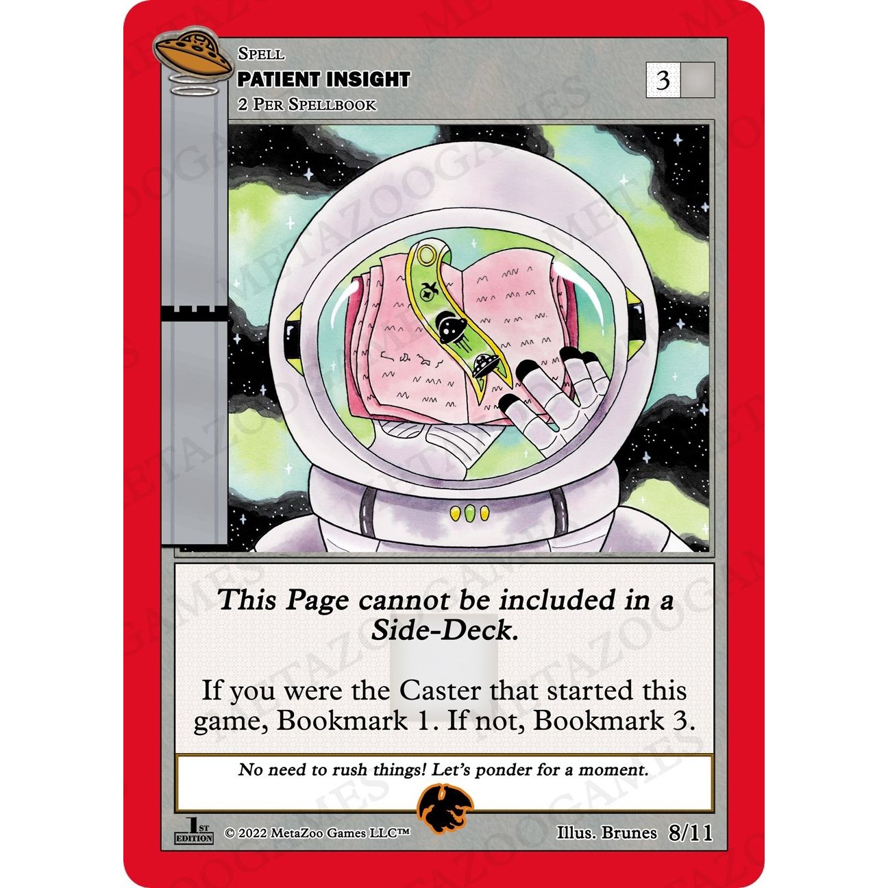 Image for Patient Insight (Tombstone Monster) (8/11) (UFOFE-TD) - MetaZoo