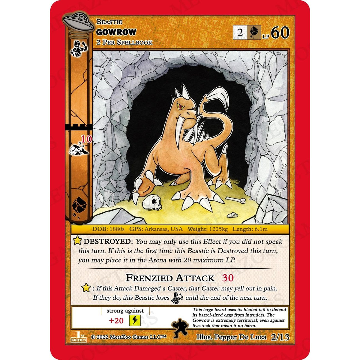 Image for Gowrow (2/13) (UFOFE-TD) - MetaZoo