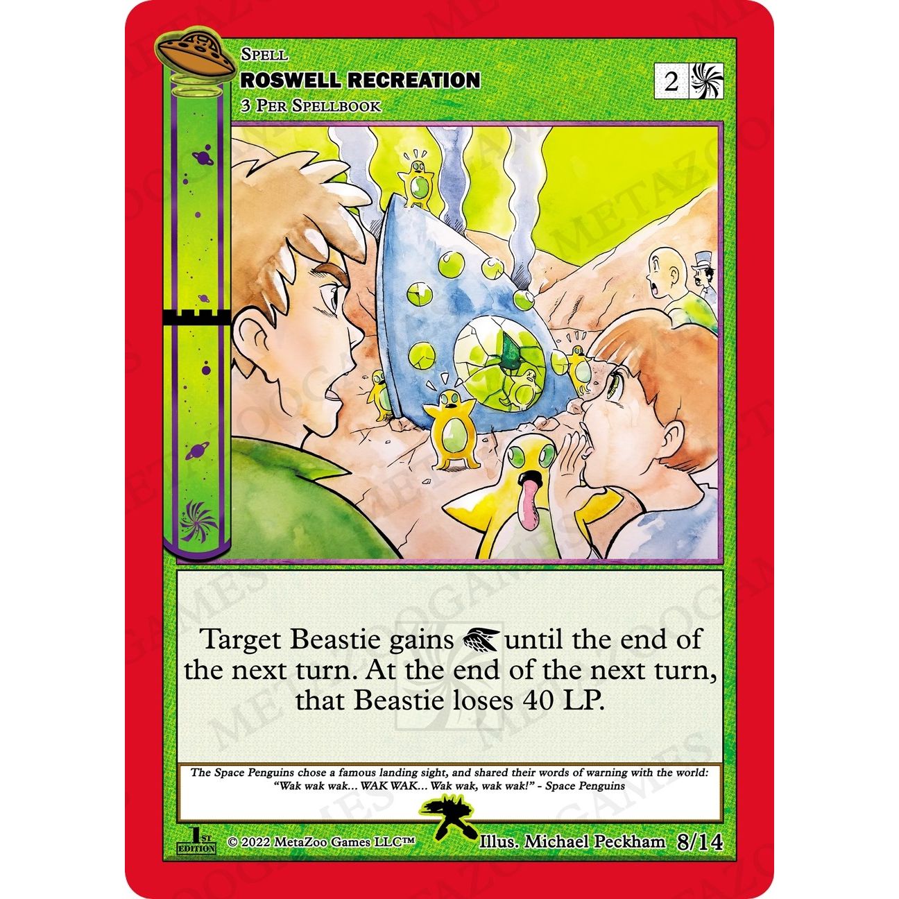 Image for Roswell Recreation (8/14) (UFOFE-TD) - MetaZoo