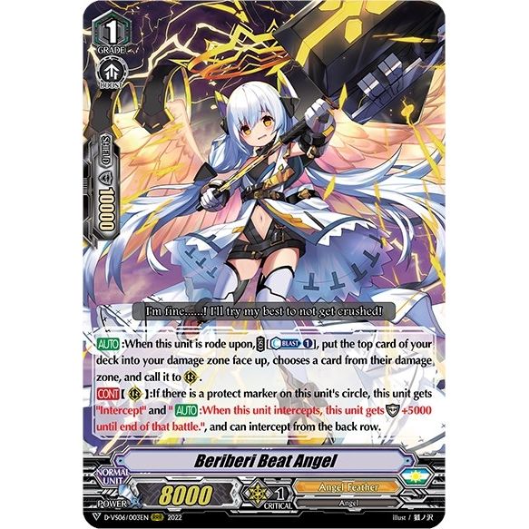 Image for Beriberi Beat Angel (D-VS06/003EN) (D-VS06) - Cardfight Vanguard