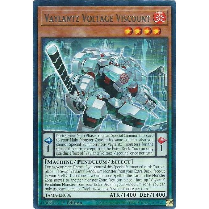Image for Vaylantz Voltage Viscount (TAMA-EN006) (TAMA) - YuGiOh