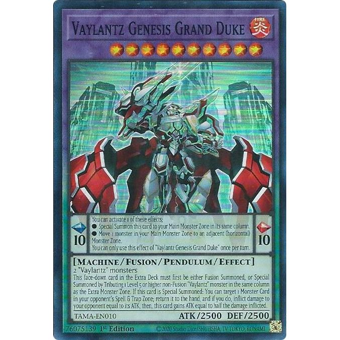 Image for Vaylantz Genesis Grand Duke (TAMA-EN010) (TAMA) - YuGiOh
