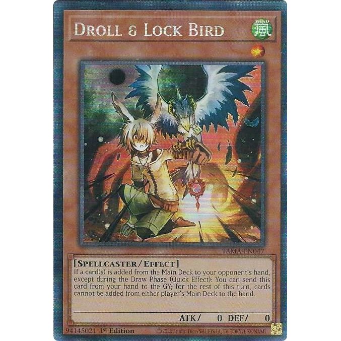 Image for Droll & Lock Bird (CR) (TAMA-EN047) (TAMA) - YuGiOh