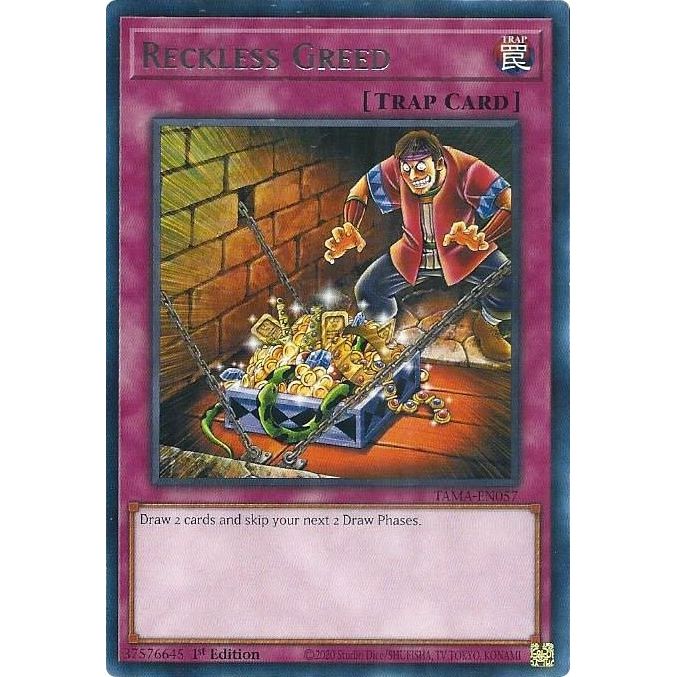 Image for Reckless Greed (TAMA-EN057) (TAMA) - YuGiOh