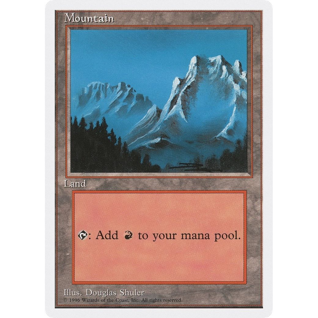 Image for Mountain (B) (63) (2PS) - Magic: The Gathering