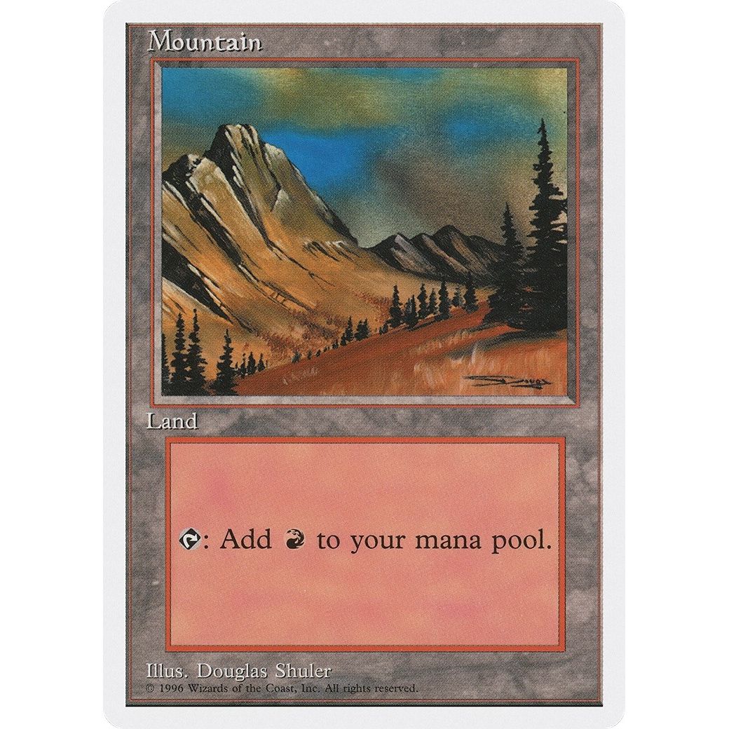 Image for Mountain (C) (64) (2PS) - Magic: The Gathering