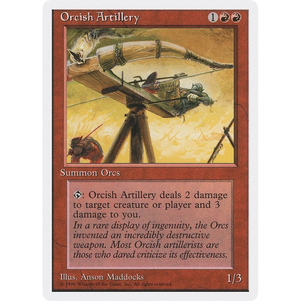 Image for Orcish Artillery (2PS) - Magic: The Gathering