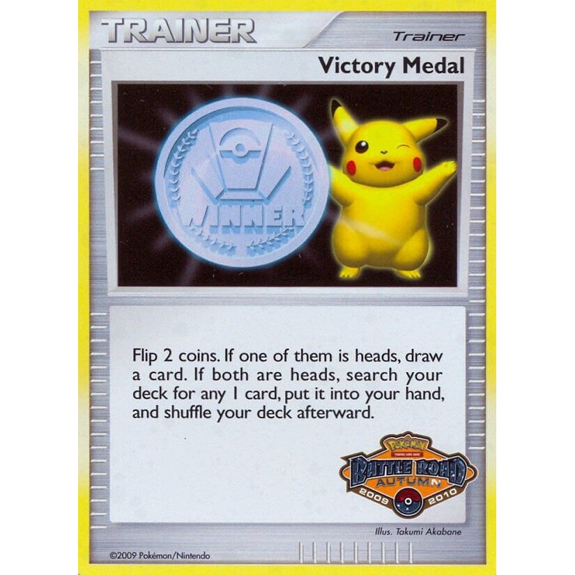 Image for Victory Medal - 2009-2010 (Battle Road Autumn) (PR) - Pokemon