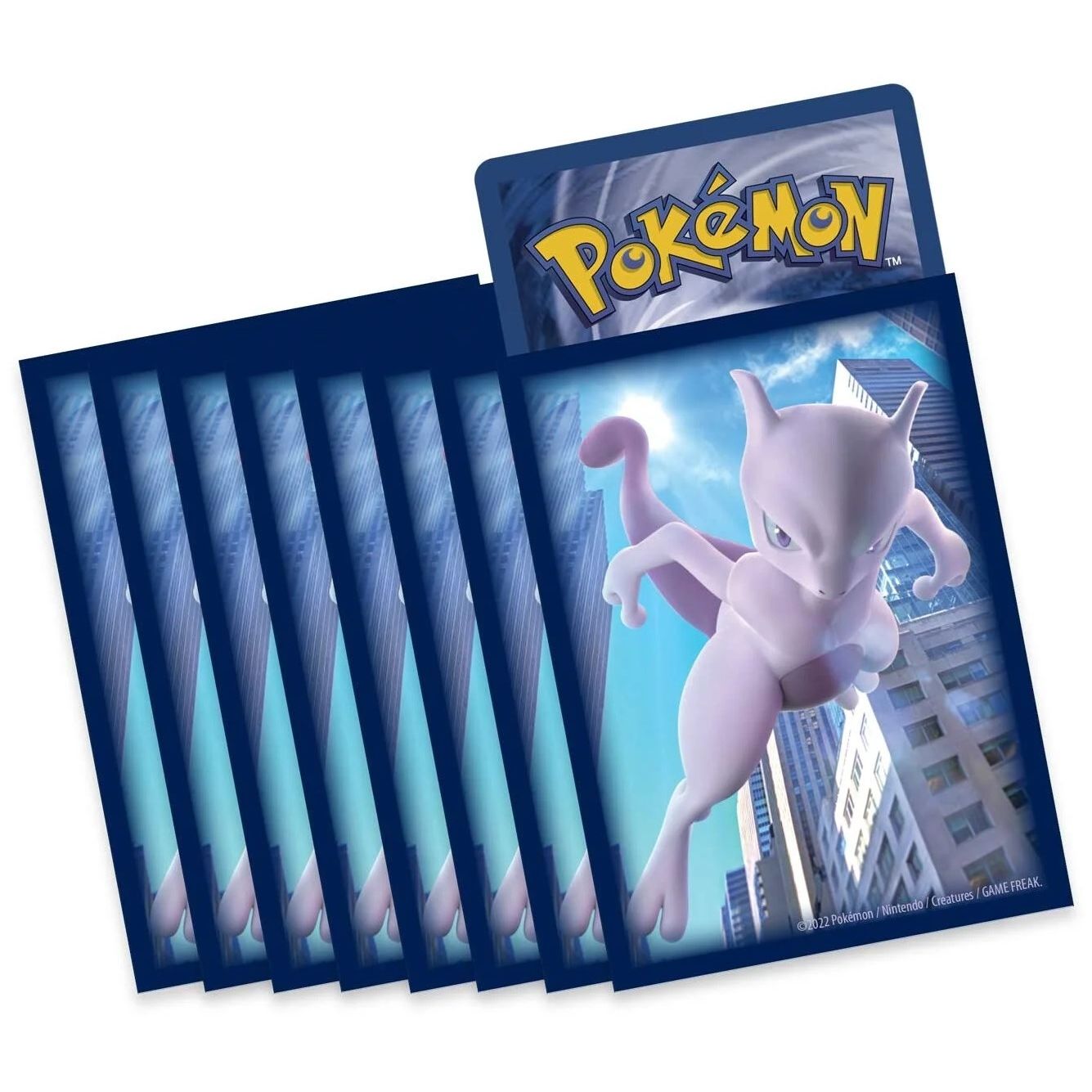 Image for Pokemon TCG: Pokemon GO Pokemon Center Elite Trainer Box Plus Card Sleeves - Mewtwo (65 Pack) - Card Sleeves