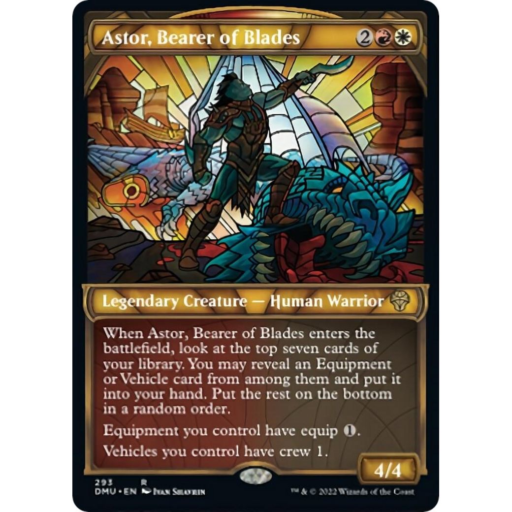 Image for Astor, Bearer of Blades (Showcase) (293) (DMU) - Magic: The Gathering