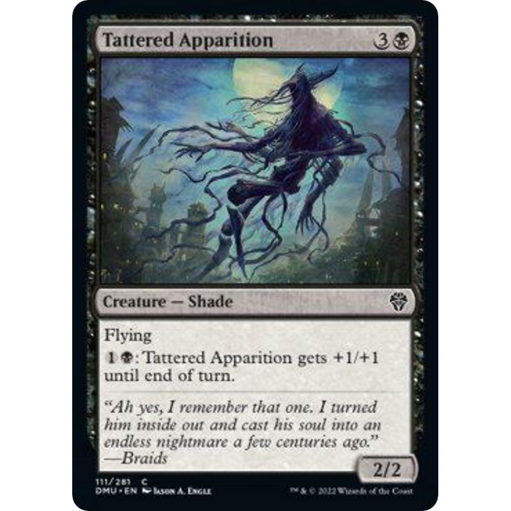 Image for Tattered Apparition (111) (DMU) - Magic: The Gathering