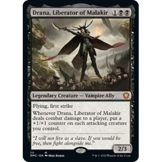 Image for Drana, Liberator of Malakir (111) (DMC) - Magic: The Gathering
