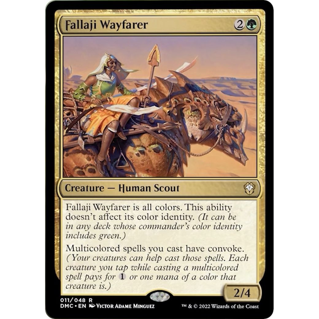 Image for Fallaji Wayfarer (11) (DMC) - Magic: The Gathering