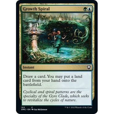 Image for Growth Spiral (153) (DMC) - Magic: The Gathering