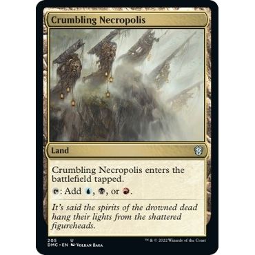 Image for Crumbling Necropolis (205) (DMC) - Magic: The Gathering