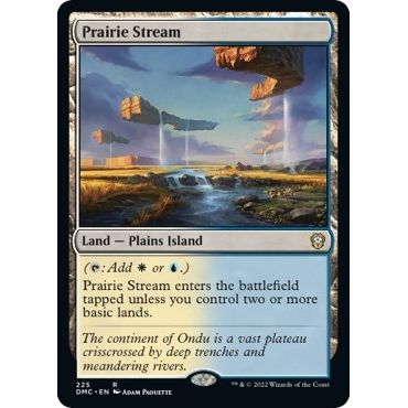 Image for Prairie Stream (225) (DMC) - Magic: The Gathering